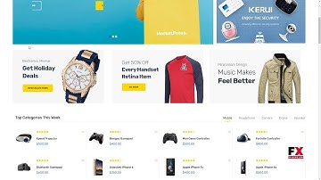 Marketo - eCommerce and Multivendor Marketplace Woocommerce WordPress