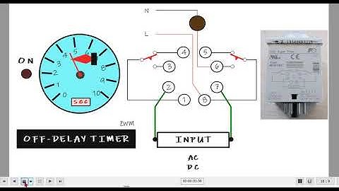OFF DELAY TIMER