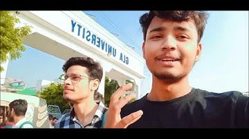 Semester Exam in GLA University| Vlog - 11 | First Day | #glauniversity#vlog#vlogger#glauniversity