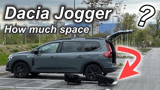 Dacia Jogger 7seater 2023 Seat Arrange + Space PERSONAL EXPERIENCE