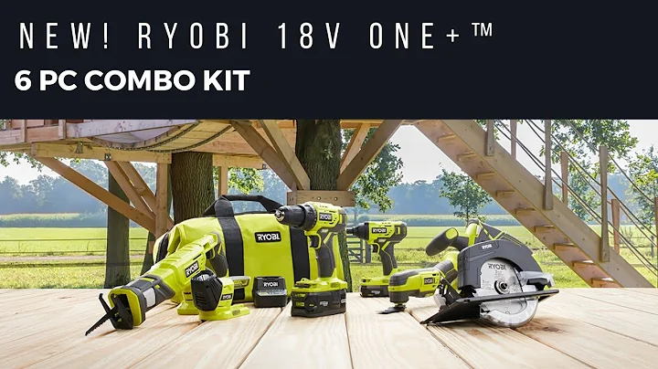 NEW 18V ONE+ 6 PC COMBO KIT