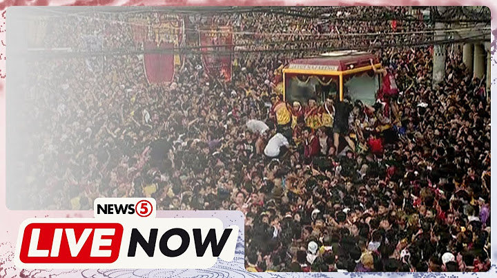 LIVE | Traslacion ng Jesus Nazareno #Nazareno2025
