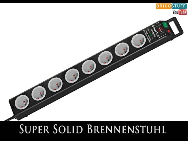 brennenstuhl® Multiprise Super Solid, 5 ou 8 prises, avec