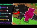 Minecraft but if chat spells stone it gets deleted