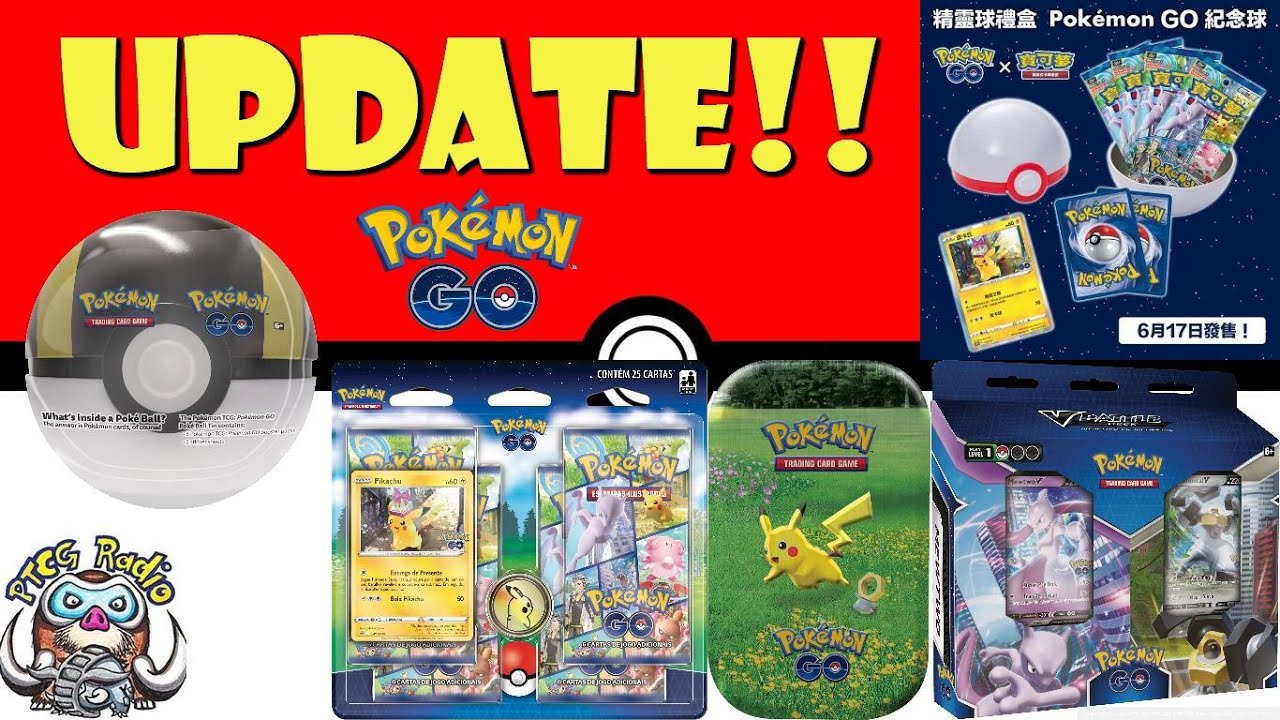 New Products & Important Updates! Pokémon Go TCG News! (Pokémon TCG News)