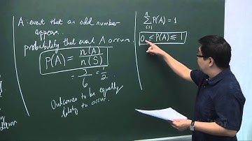 JC Mathematics H2 - Topic 15  Probability Demo Video