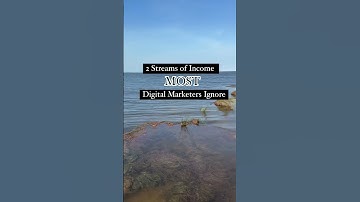 2 Streams of Income most Marketers ignore #workfromhome #digital marketing #remotejobs
