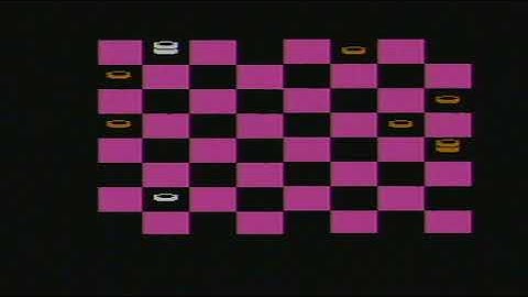 TV Boy Longplay - Game of Draughts (Damenspiel) [Checkers] (1980) Activision