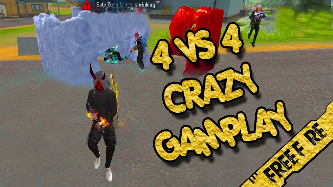 CRAZY GAMPLAY 🤫 FULL RUSH 💪 4 VS 4 🥰 SMART GAMING 984 😍 - YouTube