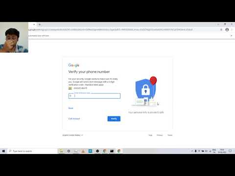 Gmail account made by bot using Selenium Webdriver, Speech Recognition and Pyaudio