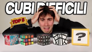 TOP 5 CUBI DI RUBIK DIFFICILI 🤯 (L’ultimo è impossibile)