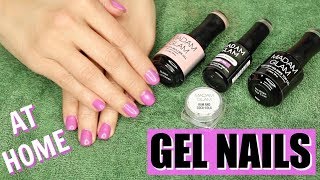 HOW TO DO GEL NAILS AT HOME | The Glam Belle