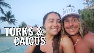TURKS \& CAICOS Travel Vlog 2023 (OUR BABY MOON 😊) Full Itinerary \& Review! | Julia \& Hunter Havens