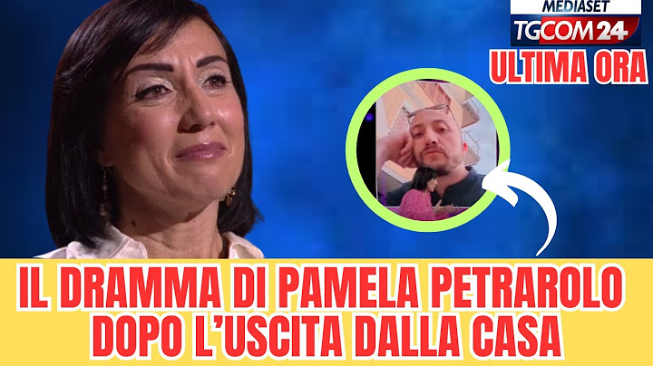 GRANDE FRATELLO ...LA CONFESSIONE SHOCK DI PAMELA PETRAROLO..