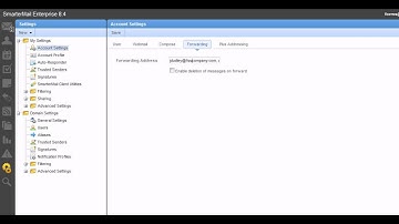 Set SmarterMail To Forward to multiple email addresses