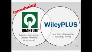 Wiley-Quantum Adaptive Learning and Assessment Software Overview Wealth