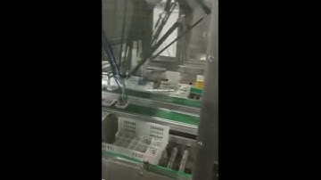 Automatic fast speed move robot hand sorting pick up feeding box machine