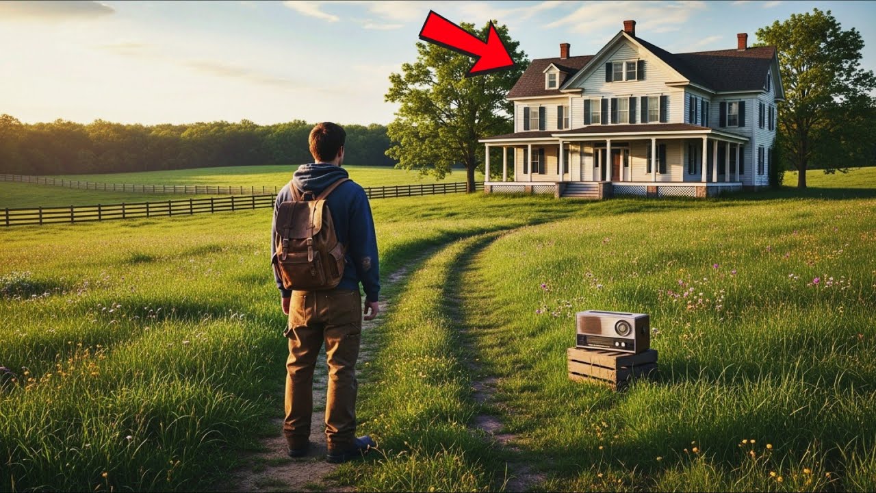 Homeless After Losing Everything, I Stayed on a Remote Farm Then the Radio Turned On Itself