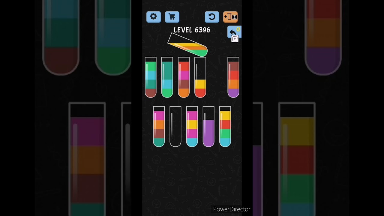 Water Color Sort Level 6396 6397 6398 6399 6400