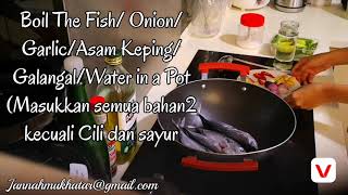 Resepi Ikan Singgang Kelantan - Masakan Melayu