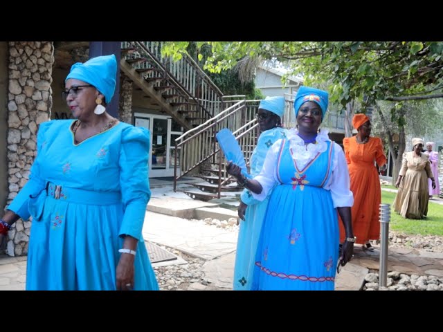 The Damara Cultural Dress - YouTube