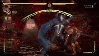 Spawn 45% Midscreen No Glide Combo // Mortal Kombat 11 MK11 PS4