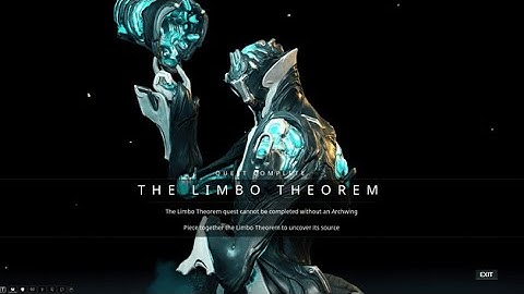 WARFRAME EP52 - THE LIMBO THEOREM -