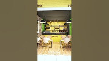 cafe shop interior design #teashop #cafeinterior #coffeeshopdesign