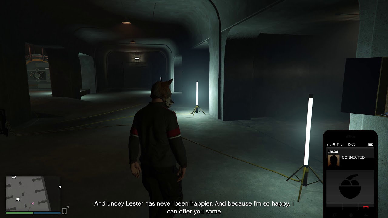 Lester Call for Finishing all Heists