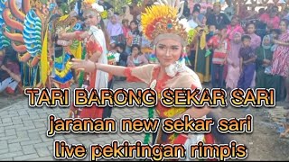 tari barong sekar sari jaranan new sekar sari live pekiringan rimpis