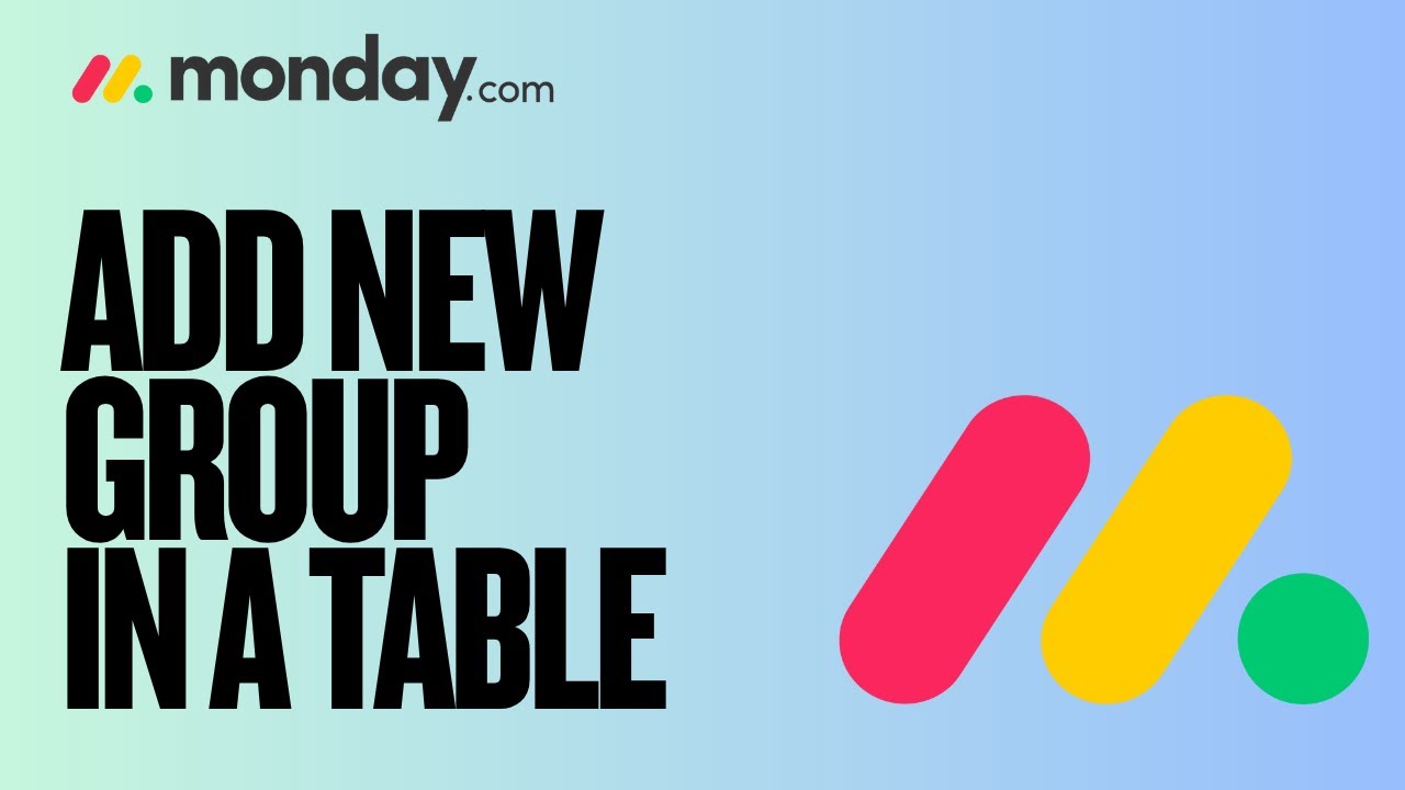 How to Add New Group in Table Monday.com | Easy Guide 2025