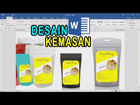 cara membuat label barcode dengan microsoft word : cara-membuat-desain-kemasan-menggunakan-microsoft-word-|-membuat-label-makanan