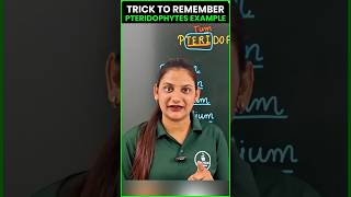 Easy Trick to Remember Examples of Pteridophytes 😱 | Never Forget Again #shorts #pteridophytes