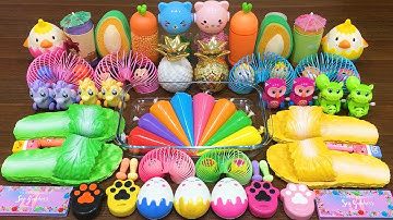 Relaxing with Piping Bags | Mixing Random Things Into Slime | Satisfying Slime Smoothie Videos #459