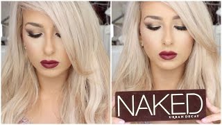 Naked 1 Palette gold and bronze fall makeup - DramaticMac