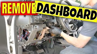 DASHBOARD REMOVAL 19992007 Chevrolet Chevy Silverado GMC Sierra How To remove dash board PT2