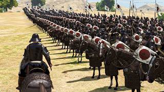 1000 Samurai Cavalry Charge 1000 Roman Legionaries | Bannerlord