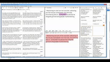 Using the new Total Recall feature in CafeTran to pre-translate an EU document against a CELEX TMX.