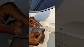 Mahindra Scorpion door paint job and handle masking safety work #shortvideo 🥰👏