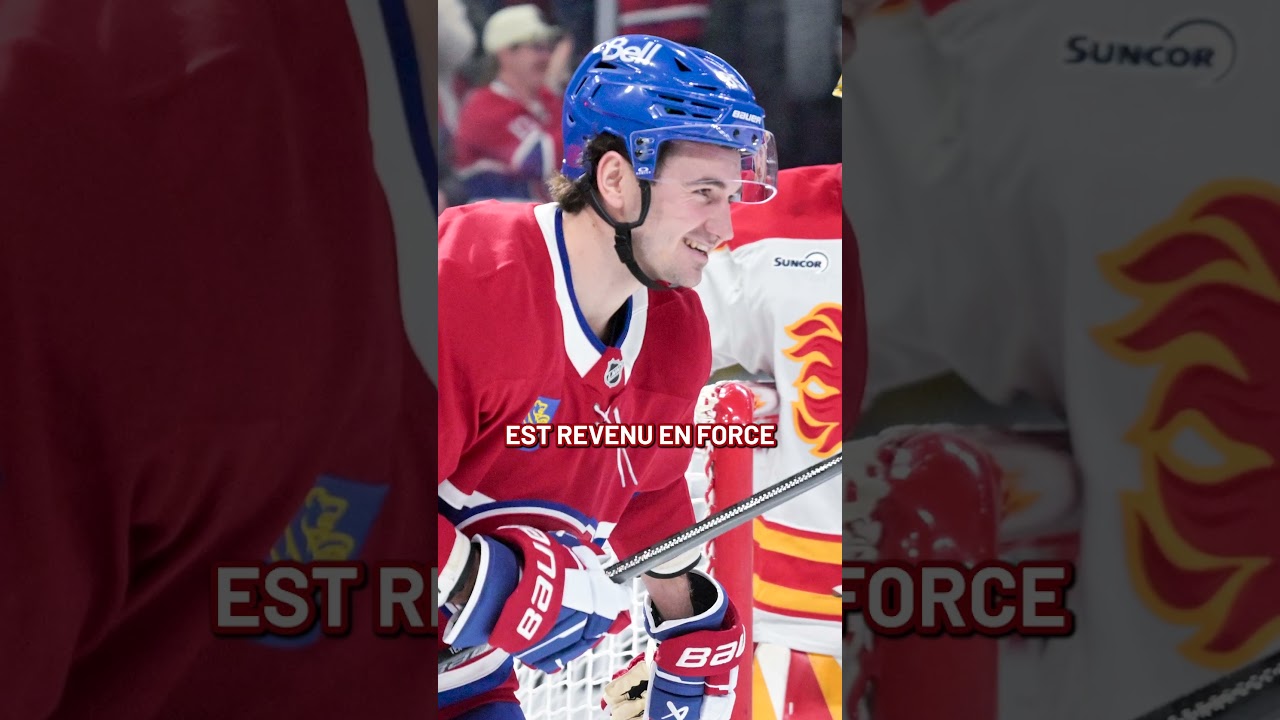 «Après la 1e période, je me disais "Crime, c'est sa meilleure période dans la Ligue nationale"» 🤩