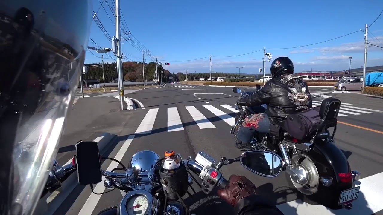 部長と大子ツーリング〜ふっくらした人に悪い人はいないの巻〜