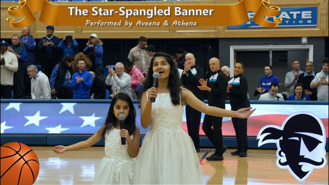 National Anthem || Aveena & Athena || Seton Hall vs. Xavier Women's Basketball 