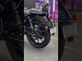 First Detailing On Royal Enfield Meteor 350 | #trending #meteor350 #shorts