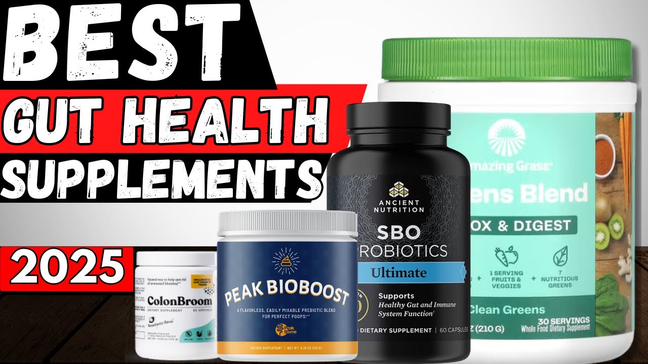Top 5 Gut Health Supplements You Need in 2025