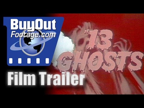 Horror Film Trailer 13 GHOSTS 1960
