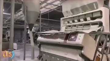 Sorting machine - PET hot washing blue and white sheet sorting site,email:Focusee.tech@gmail.com