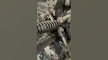 Make in China Amazing Cold Coiling Machine for Large Springs – Full Process Revealed! #process