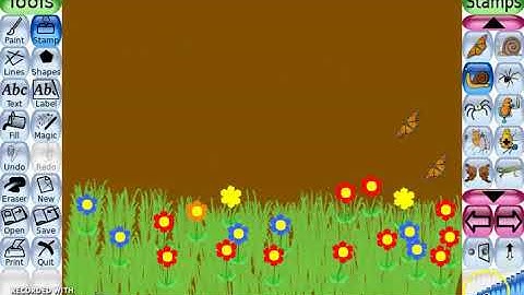 how to make farm animals in tux paint