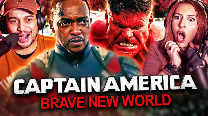 CAPTAIN AMERICA: BRAVE NEW WORLD (2025) MOVIE REACTION - CAP V RED HULK! - FIRST TIME WATCHING
