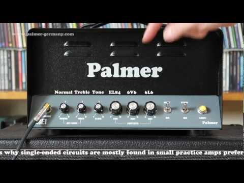 Palmer MI : DREI Triple Single Ended Amplifier (off-centre mic'd demo)